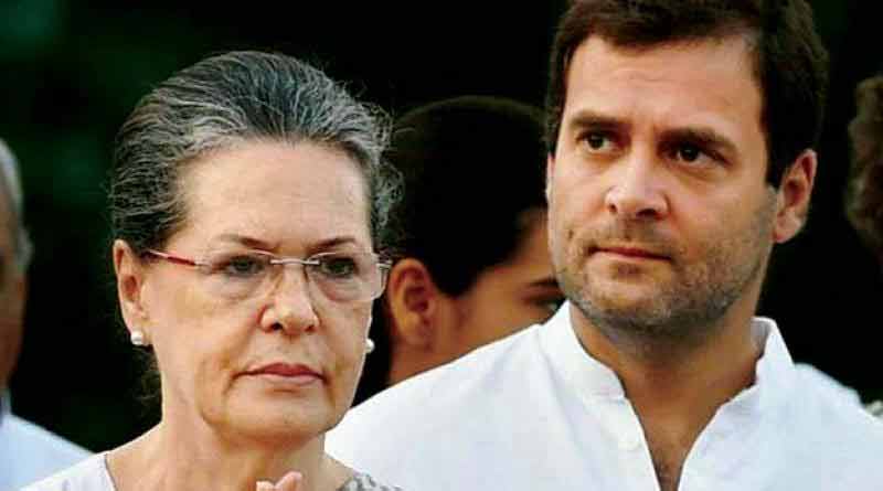 Goa: Congress interim president Sonia Gandhi and her son and party leader Rahul Gandhi arrive in Panaji | Sangbad Pratidin