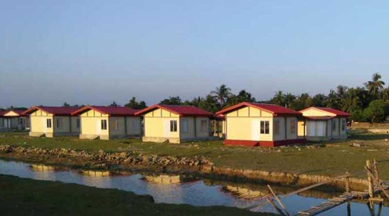 India made shelters handed over to Rohingyas