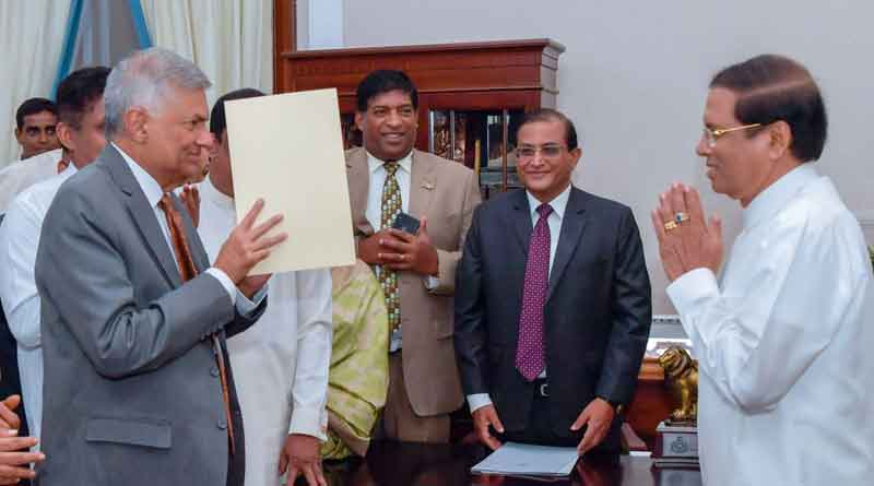 Ranil Wickremesinghe Sri Lanka PM