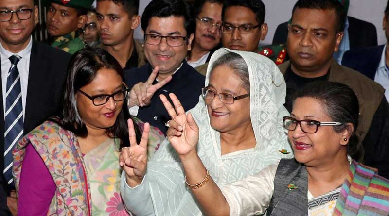Modi-Mamata wish Sheikh Hasina