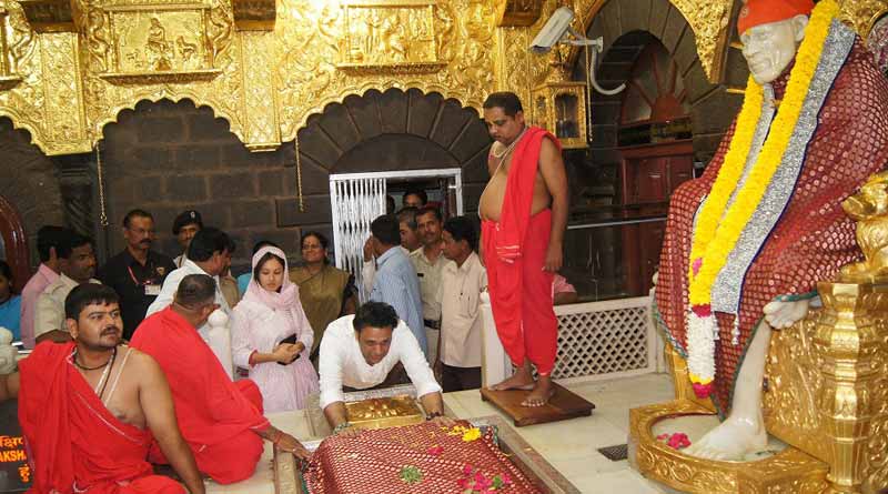 Shirdi Temple help Maharashtra govt.