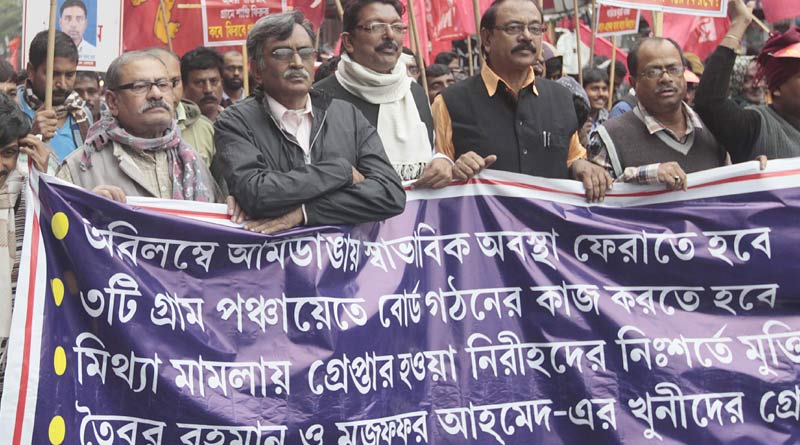 আমডাঙার জমায়েতে পালটা প্রতিরোধের ডাক সূর্যকান্তের