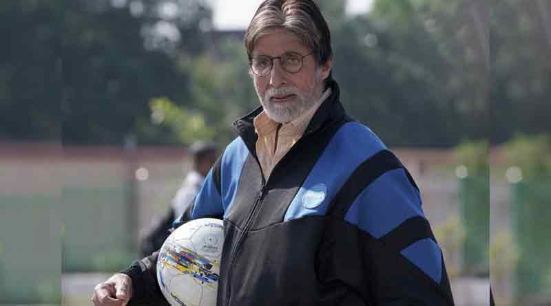 Amitabh posts pic with football 