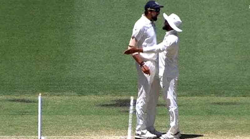 Perth test: Ishant Sharma fights Ravindra Jadeja