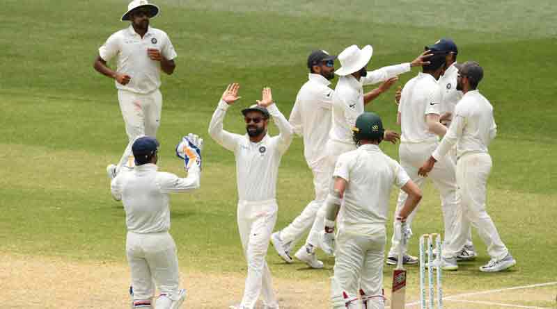 India beats Australia in 1st test