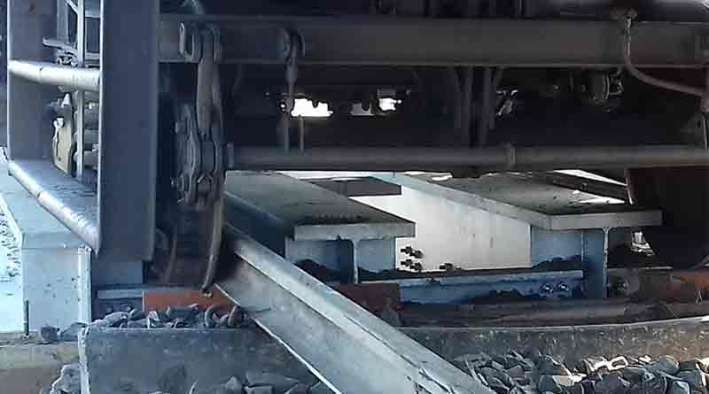 Train derailed in Malbazar