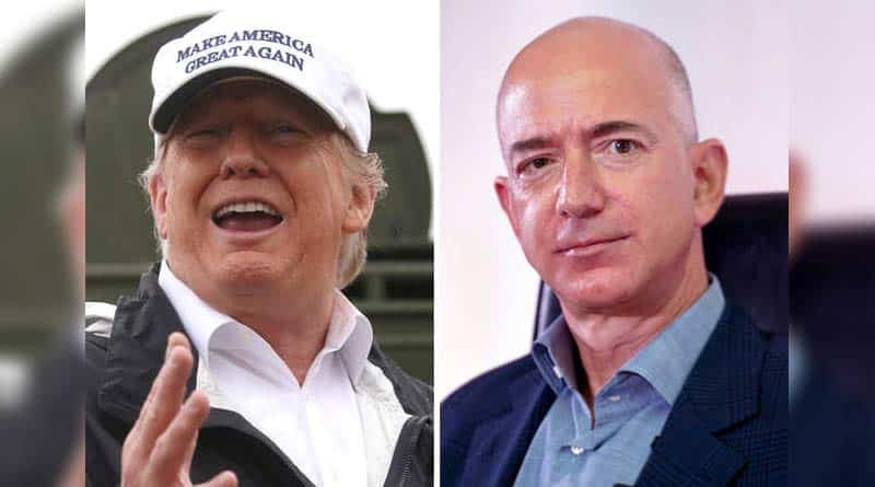 'I Wish Him Luck', President Trump to Jeff Bezos.