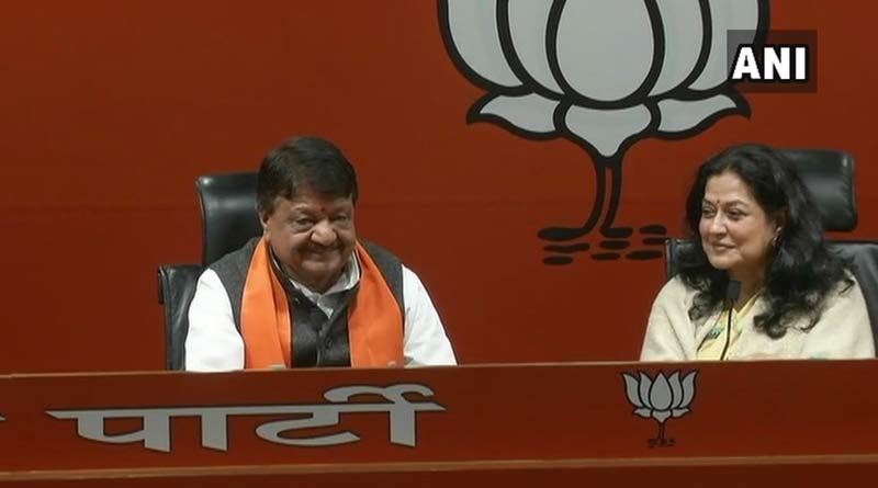 জল্পনা উড়িয়ে বিজেপিতে যোগ দিলেন অভিনেত্রী মৌসুমী চট্টোপাধ্যায়