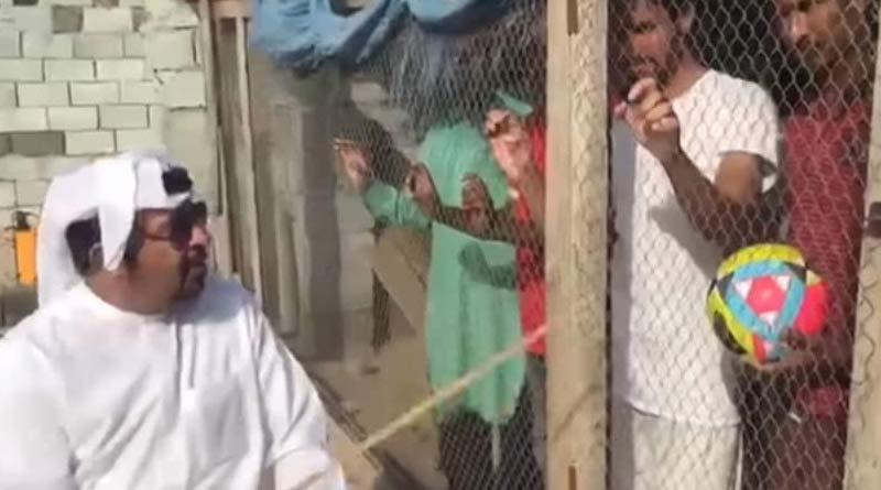  Indian Football Fans locked in cage in UAE