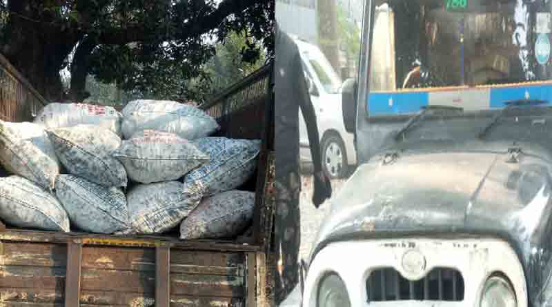 কালিম্পং পাহাড়ে অবৈধ খনন, কয়েক লক্ষ টাকার কয়লা বাজেয়াপ্ত