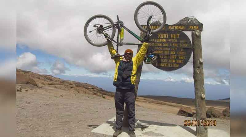 Ujjal Paul climbed highest pick of Africa