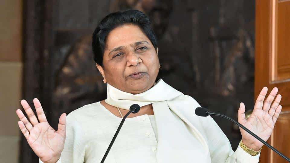 No alliance with Congress: Mayawati