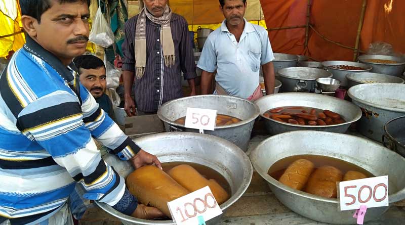 The largest rasogolla has made in Bangla