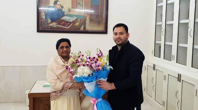 Tejashwi Yadav meets Mayawati in UP 