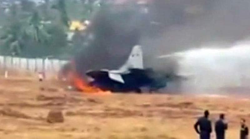  Pakistan Air Force's F-16 was going down