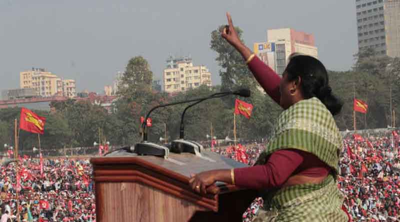 ব্রিগেড মাতানোর পুরস্কার, ঝাড়গ্রাম থেকে প্রার্থী দেবলীনা