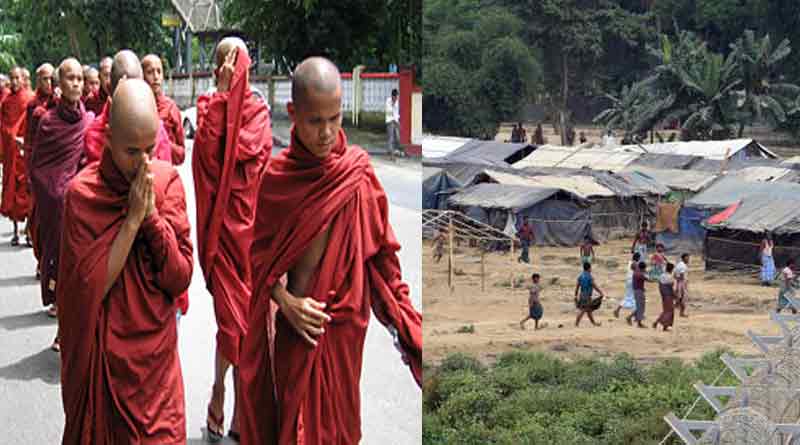Buddhists from Mayanmar enter into Bangladesh