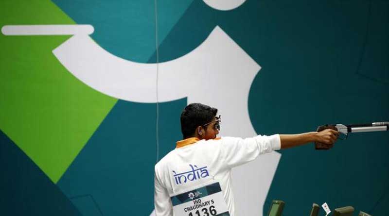 Saurabh Chaudhary shot a world record score