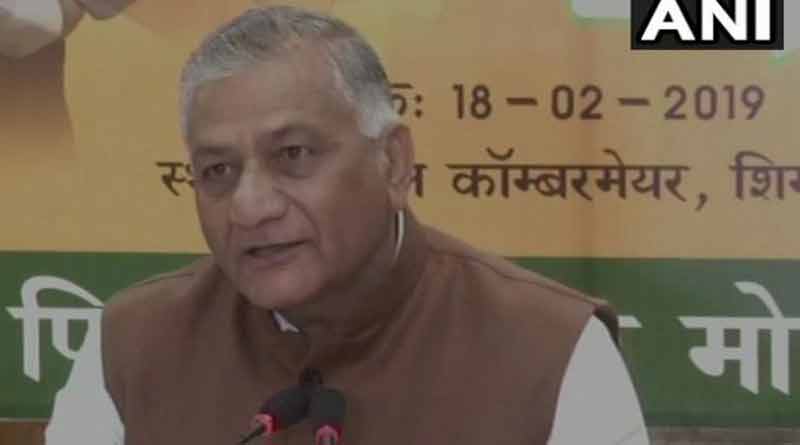 ইউপিএ জমানায় শান্ত ছিল কাশ্মীর, দাবি ভি কে সিংয়ের