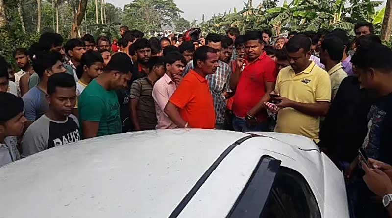 পরিত্যক্ত গাড়িতে রক্তের ছোপ ছোপ দাগ, চাঞ্চল্য ভাঙড়ে