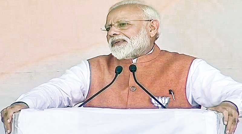PM Modi calls UP Gathbandhan 'SARAB', Congress reacts