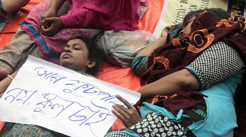 'Kolkata Police is threating us', SSC agitator alledged
