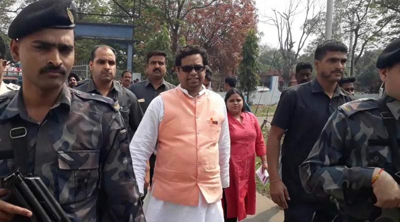 BJP leader Saumitra Khan threatens violence against TMC