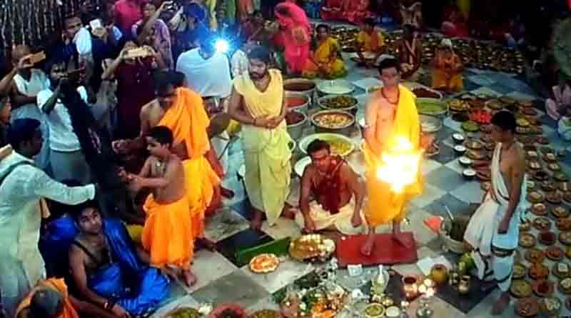 শহর পরিক্রমার মধ্যে দিয়ে নবদ্বীপে সমাপ্ত ঐতিহ্যবাহী ১৪ মাদল উৎসব