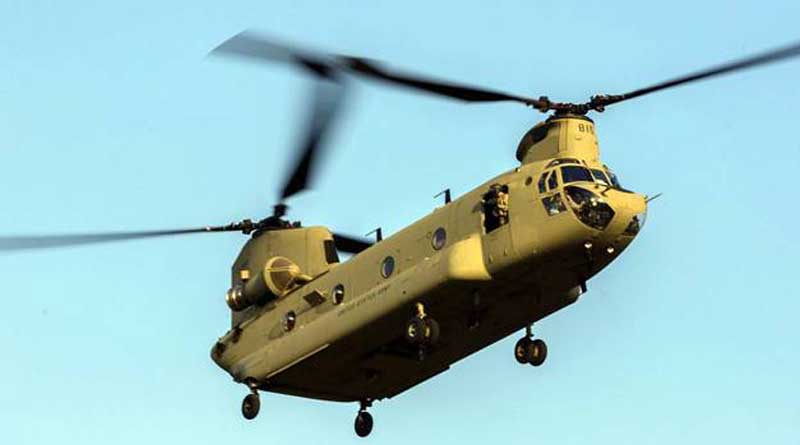 Indian air force adds muscle, inducts four Chinook helicopters