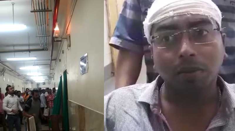 মুর্শিদাবাদ মেডিক্যালে আগুন-আতঙ্ক, পদপিষ্ট হয়ে মৃত ১