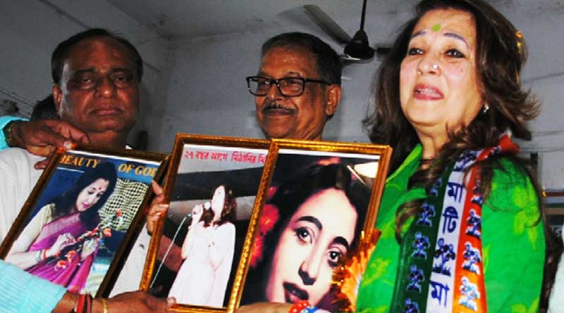 TMC candidate Munmun Sen gets nostalgic as she has been gifted her mother's photo