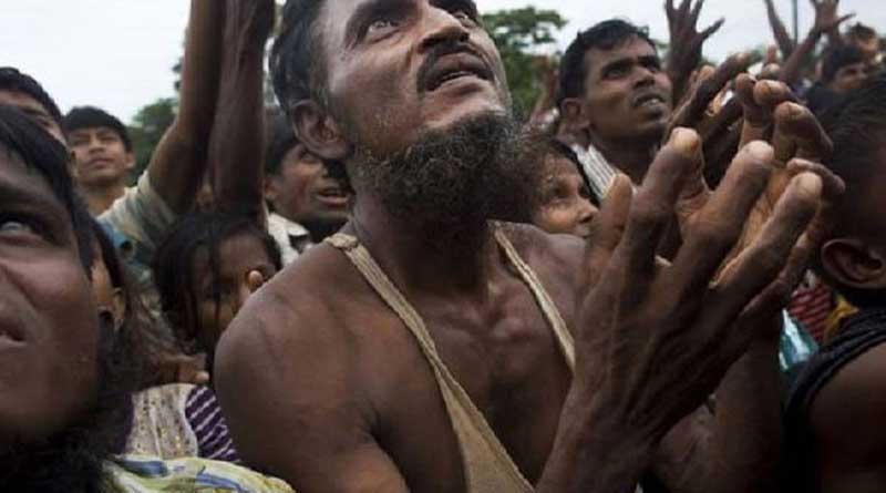 Rohingya youth was shot in Nayapara.