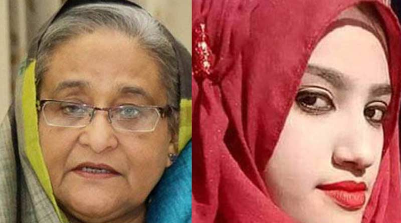 শ্লীলতাহানির মামলা দায়ের, ‘অপরাধে’ অগ্নিদগ্ধ ছাত্রীর মৃত্যুতে শোকপ্রকাশ হাসিনার