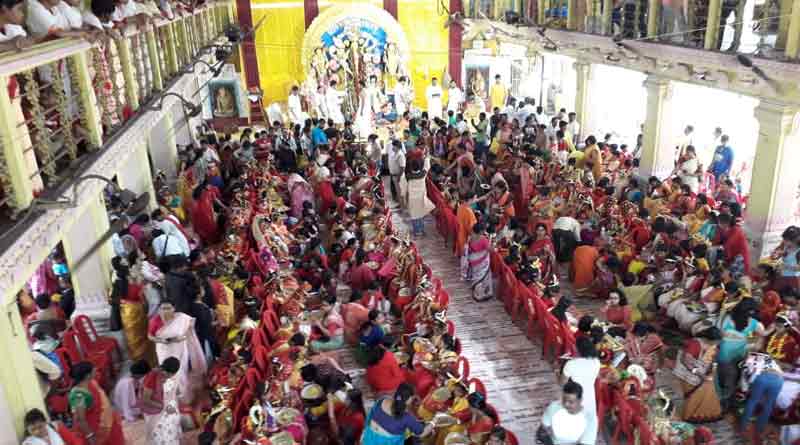 Kumari Puja arranged in Adyapith for the occasion of RamNavami