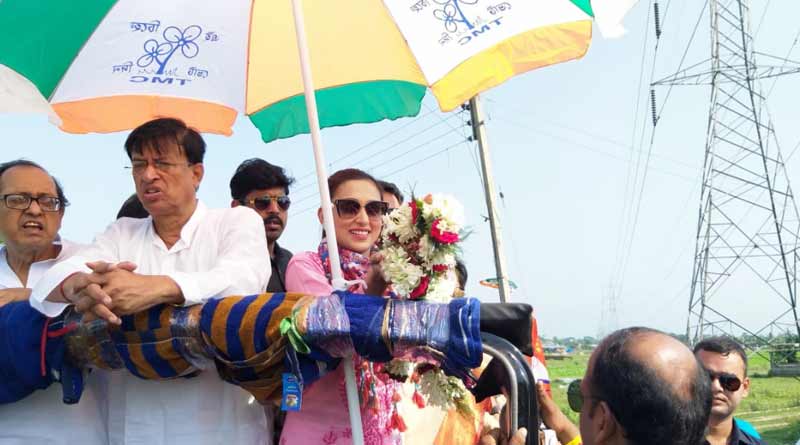 TMC Lok Sabha candidate Mimi Chakraborty slams BJP