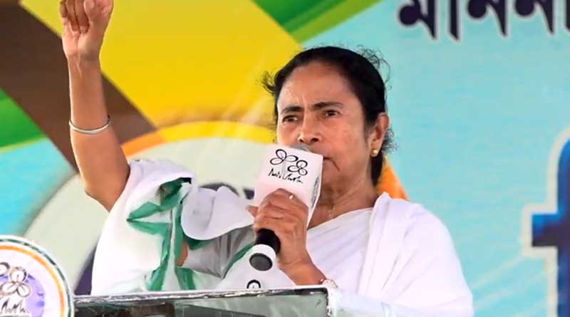 Mamata Bannerjee slams CPM in Khejuri along with BJP