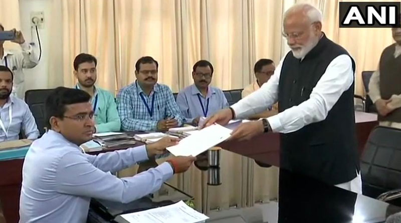 PM Narendra Modi filed nomination in Varanasi Lok Sabha constituency