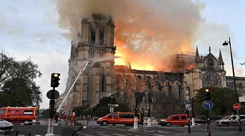 Notre-Dame fire: Paris mourns as 8 centuries of history goes up in smoke.
