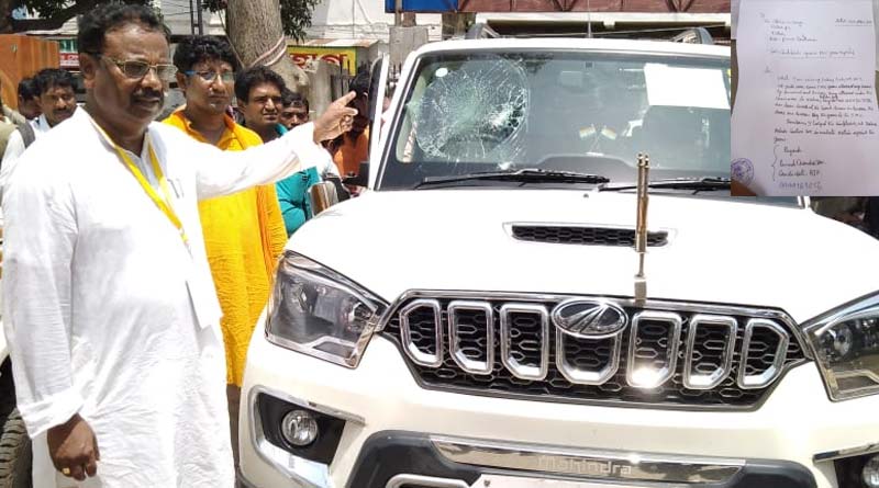 BJP's Lok Sabha candidate from Burdwan Purba attacked