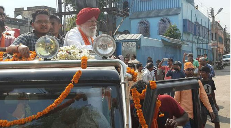 প্রচারে শ্বশুরবাড়ির পাড়ায় আলুওয়ালিয়া, ঢুকলেন না তৃণমূল নেতা শ্যালকের বাড়িতে