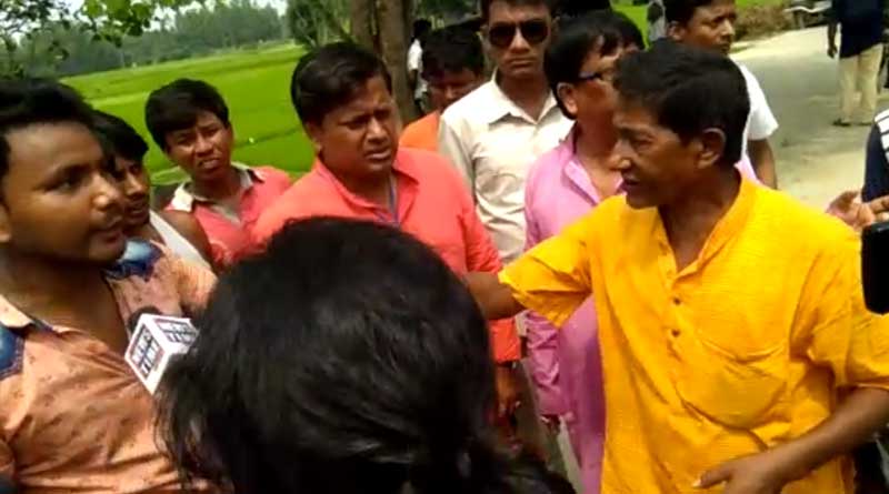 BJP candidate Sukanta Mazumder heckled in Gangarampur