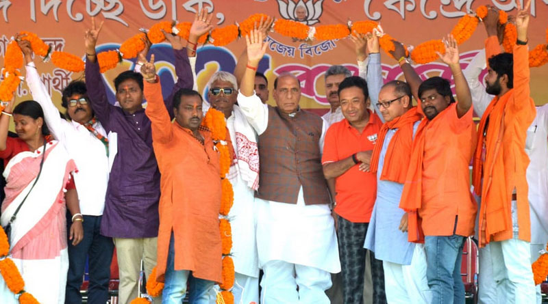 ‘ক্ষমতায় এলে দেখে নেব কে কত বড় ‘মায়ের লাল’, আক্রমণ রাজনাথের