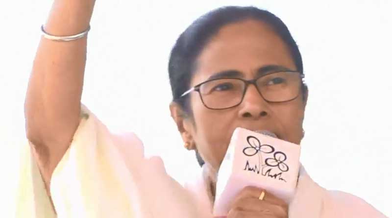 CM Mamata Bannerjee attends rally for TMC candidate Mousam Noor