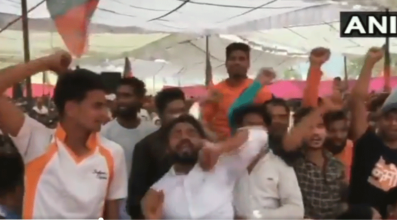 Dadri Mob Killing Accused Cheer From Front Row At Yogi Adityanath Rally.