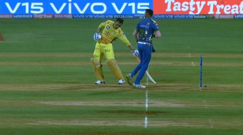 IPL 2019: ‘Mankad’ warning to MS Dhoni? Here is the video