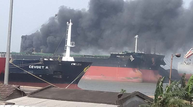 Fire breaks out at Haldia dock complex, fire fighters rushed