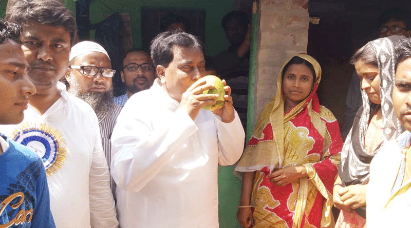Uluberia-east assembly bypoll : TMC and CPIM candidate starts campaign.