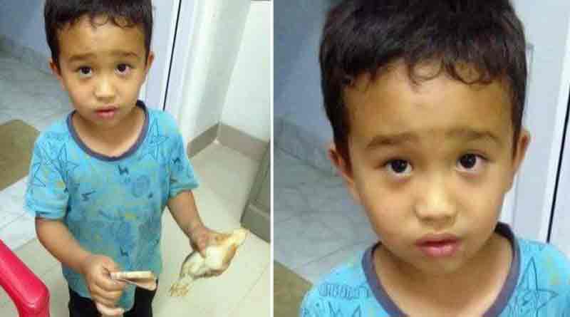 6 years old boy rushes to the hospital with Rs.10/ to save chicken