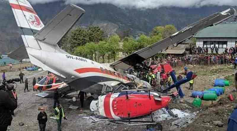 3 killed in a plane accident at Lukla Airport, Nepal