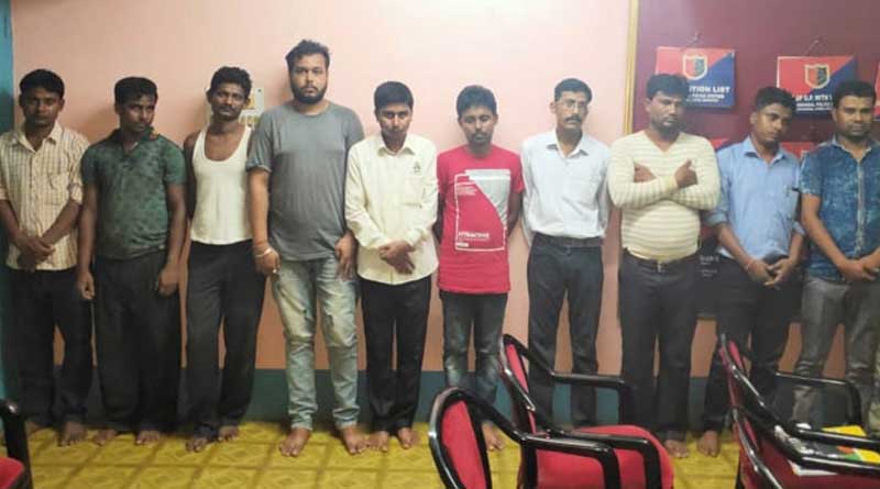 Eleven held for venturing into red light area after Modi's rally